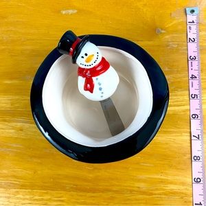Snowman Hat Dip Set with Spreader